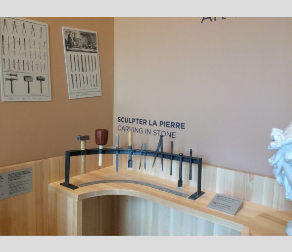 Une salle sculptures tactiles au nouveau Musée des beaux arts de Dijon