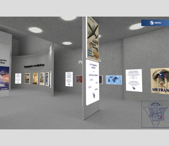 Le nouveau musée virtuel Air France